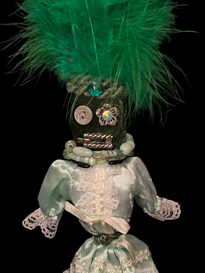 Handcrafted New Orleans Voodoo Doll + Money + JuJu + Cleansed and Blessed + Poppet + Sells for More in Galleries!