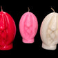 Round Vagina Candle + Vulva + Love + Passion