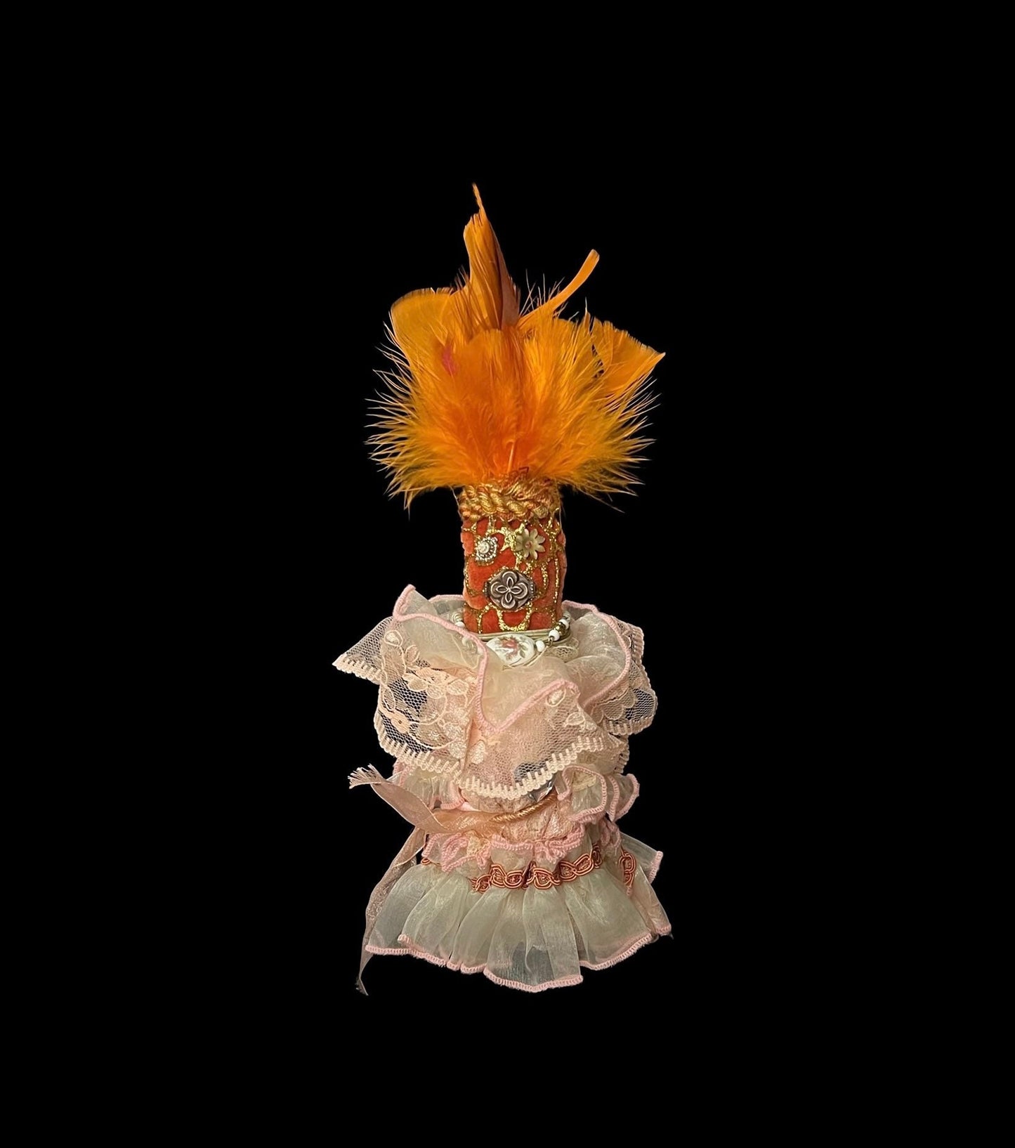 Handcrafted New Orleans Voodoo Doll + Open the Way for Love + JuJu + Cleansed and Blessed + Poppet + Sells for More in Galleries! + Vodou
