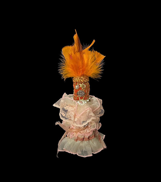 Handcrafted New Orleans Voodoo Doll + Open the Way for Love + JuJu + Cleansed and Blessed + Poppet + Sells for More in Galleries! + Vodou