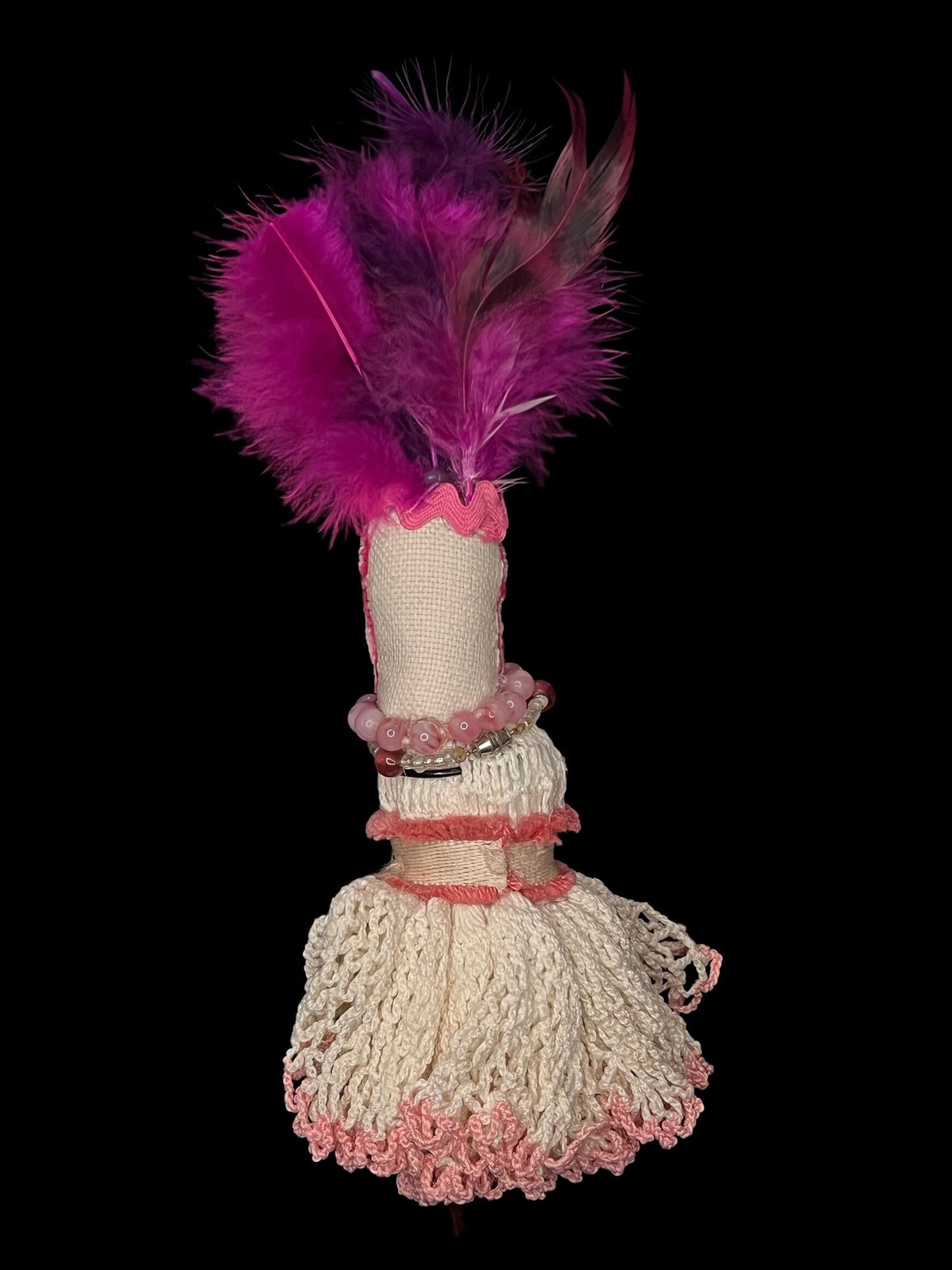 Handcrafted New Orleans Love Voodoo Doll + JuJu + Cleansed and Blessed + Poppet + Sells for More in Galleries! + Vodou