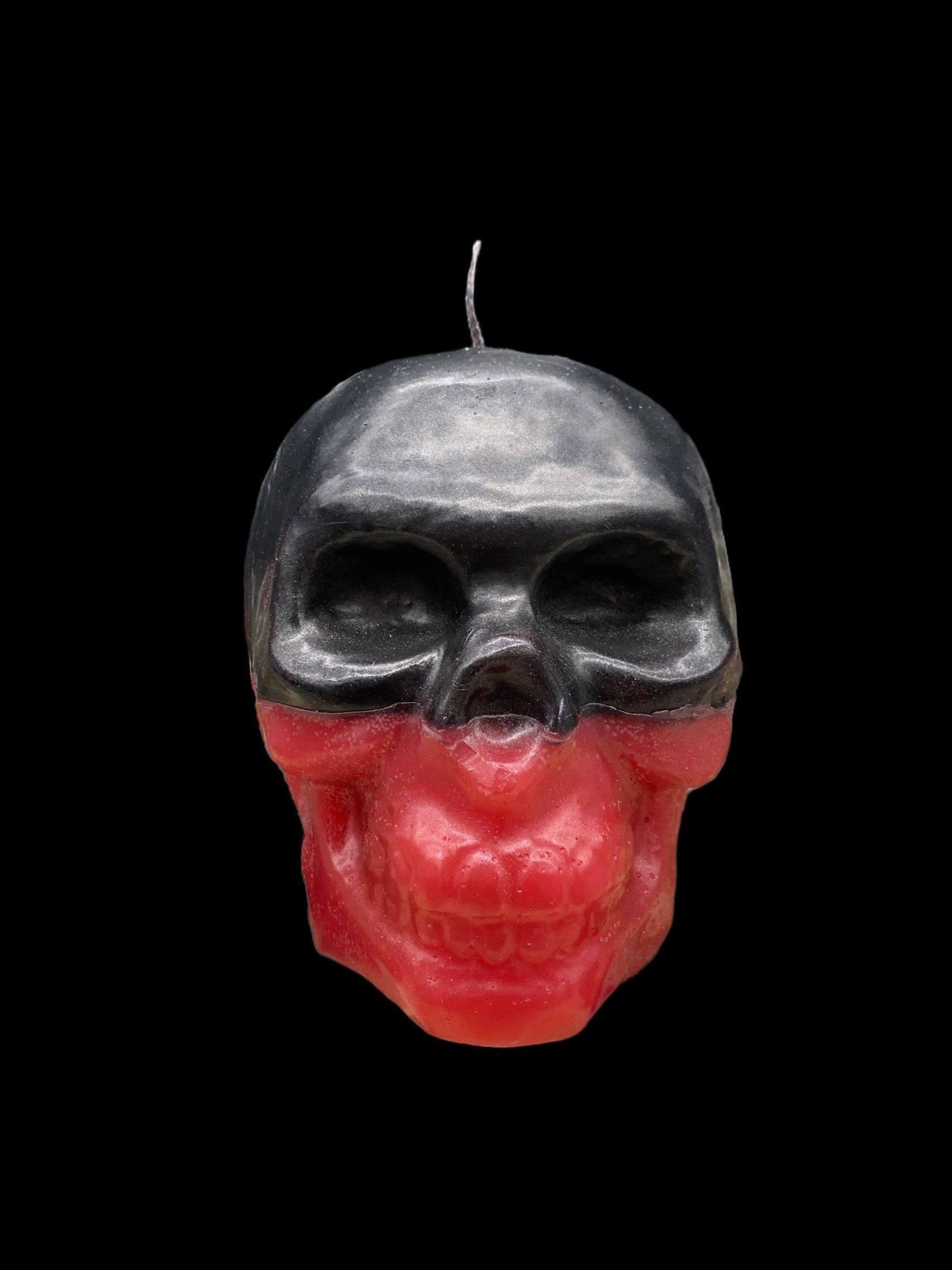 Large Reversing Skull Candle + Love Uncrossing + Elegua + Papa Legba in New Orleans Voodoo + Esu + Amarres + Binding + Extreme Love Spells