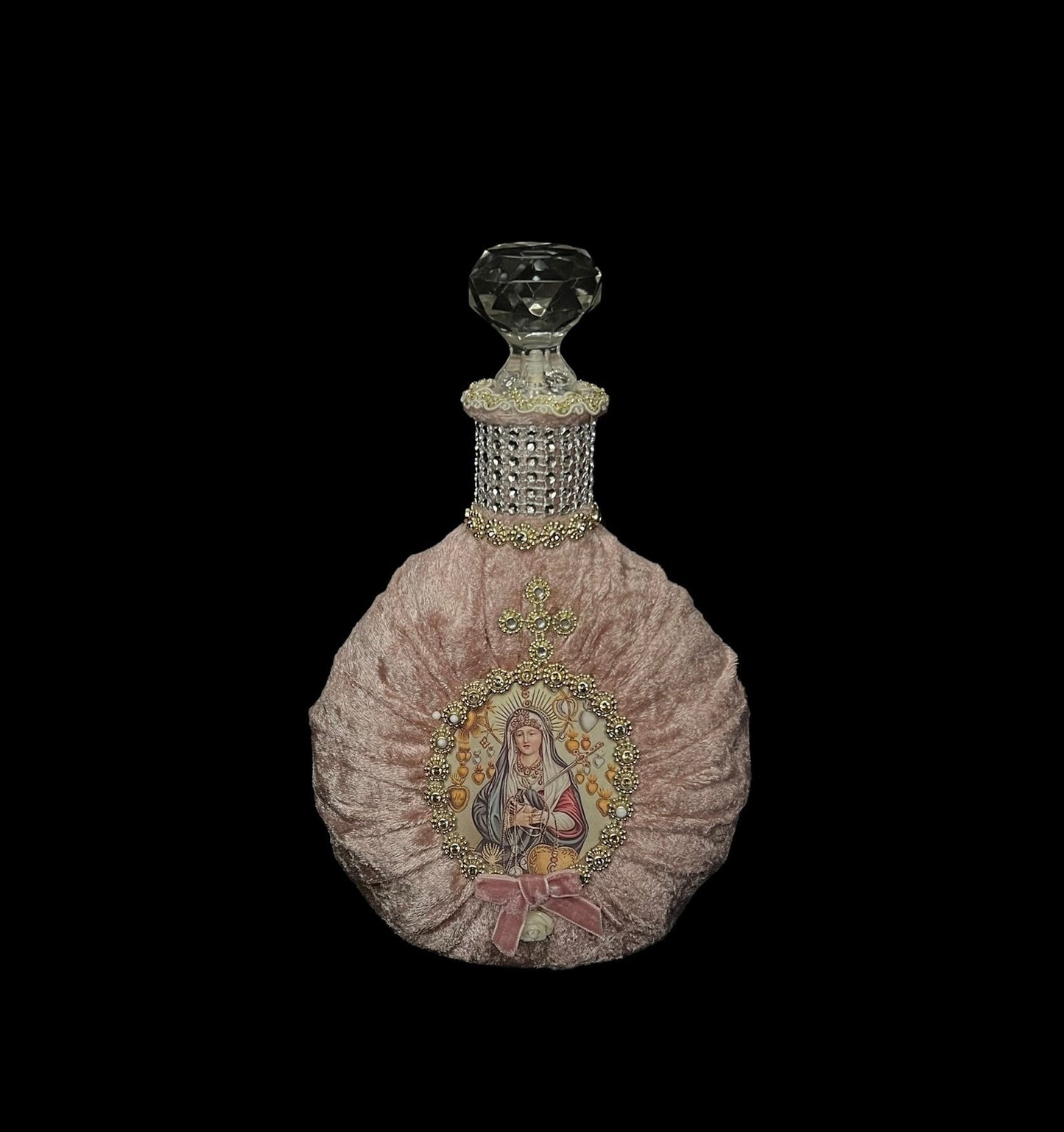 Ezili Freda + Erzulie Freda Boutey + Bottle + Blessed + Made by Haitian Vodou Initiate + Spiritual Art + One of a Kind