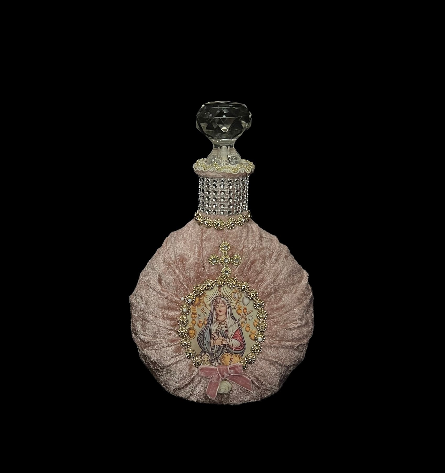 Ezili Freda + Erzulie Freda Boutey + Bottle + Blessed + Made by Haitian Vodou Initiate + Spiritual Art + One of a Kind