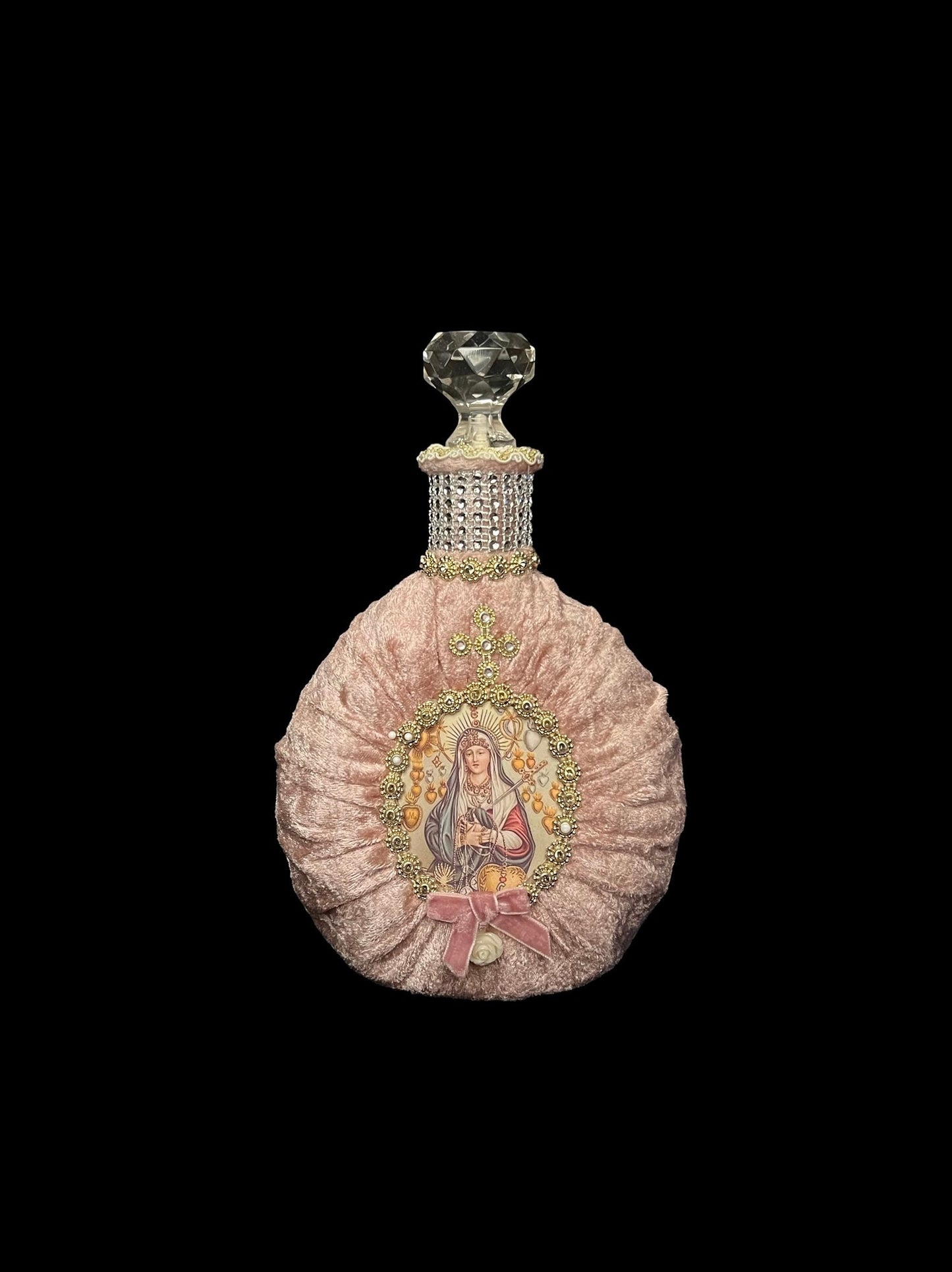Ezili Freda + Erzulie Freda Boutey + Bottle + Blessed + Made by Haitian Vodou Initiate + Spiritual Art + One of a Kind