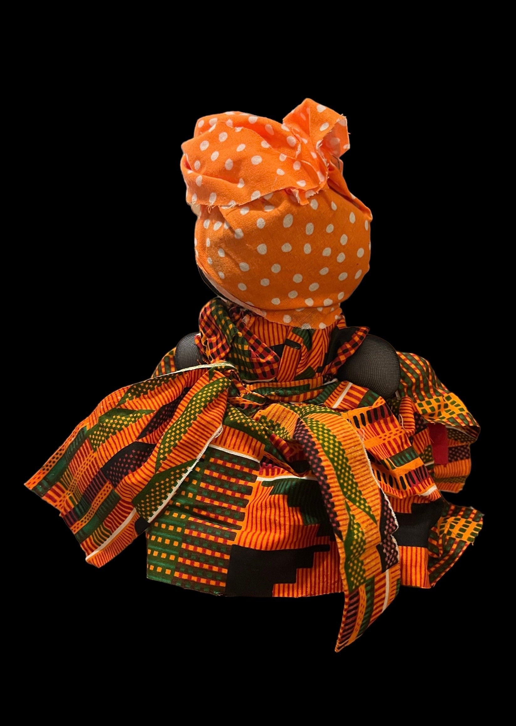 Big Mama Dollie + Spirit Doll + Blessed + Protection + Hoodoo + Conjure + JuJu + Handcrafted + La Madama