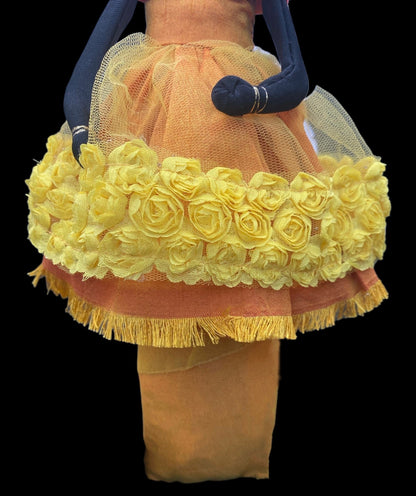 Lingeer Doll + Africa + Senegal + Altar Dollie + Coral + Oshun