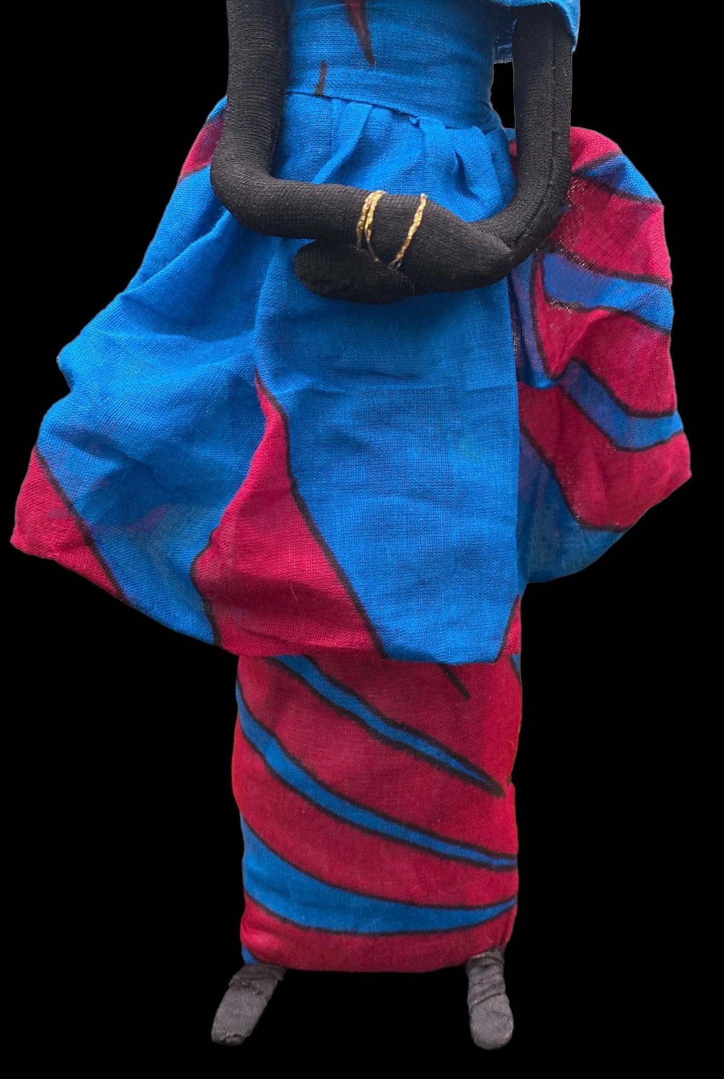 Blue Lingeer Doll + Africa + Senegal + Altar Dollie + La Sirene + Yemaya