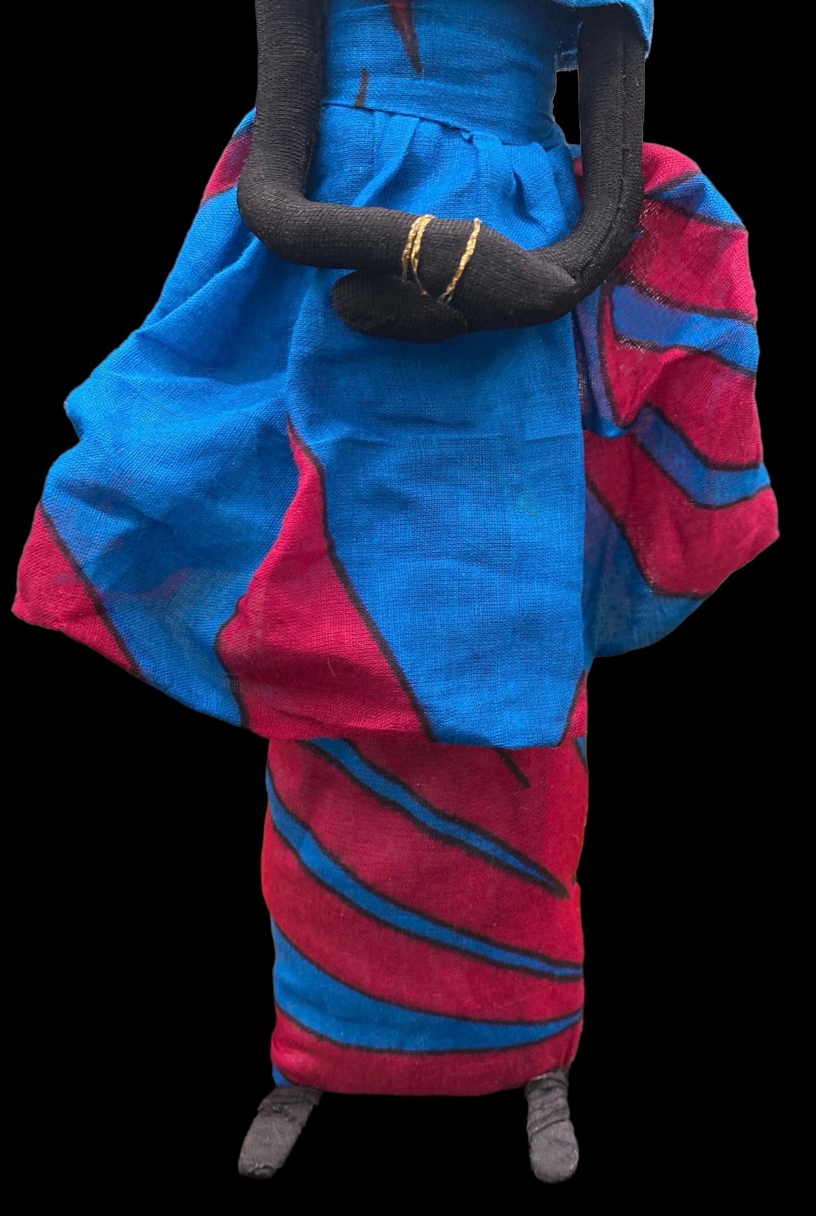 Blue Lingeer Doll + Africa + Senegal + Altar Dollie + La Sirene + Yemaya