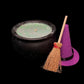 Ceramic Cauldron Candle + Witch + Samhain + Halloween