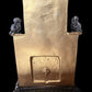 Santa Muerte Dorada Seated Statue + Prosperity + 24K Gold + Baptized + Fixed + Made in Mexico + Trono + Veneration