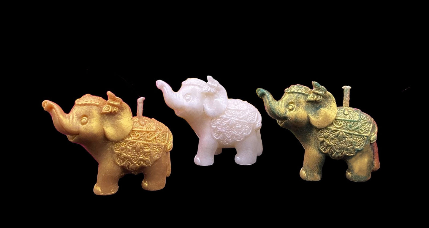 Elephant Candle + Luck + Spirit Guides