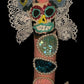 Handcrafted Dia de los Muertos Doll + Day of the Dead + Cleansed and Blessed + Ancestors + Sells for More in Galleries!