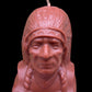 Native American Chief Candle + Protection + Abundance + Blessings + Guidance + Indigenous + Indio + Indian + Blackhawk