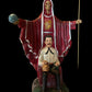 Santa Muerte & Jesus Malverde Statue + 24K Gold + Baptized + Sterling Silver
