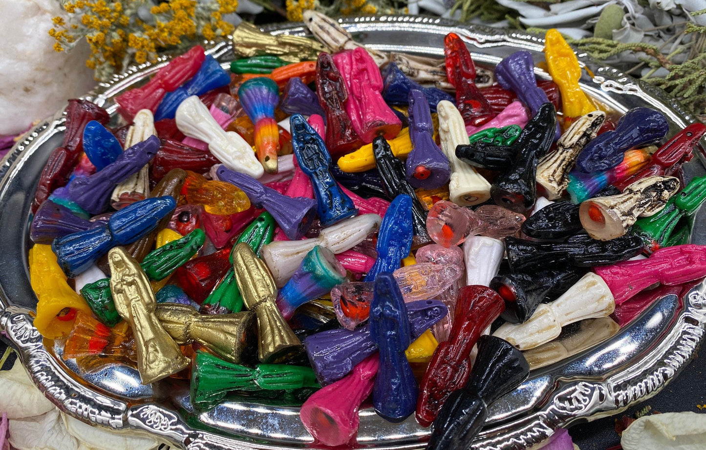 Santa Muerte Statuettes + Blessed + Fixed + Made in Mexico
