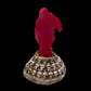 Santa Muerte Roja Statuette + Skulls + Baptized + Blessed + Fixed + Made in Mexico