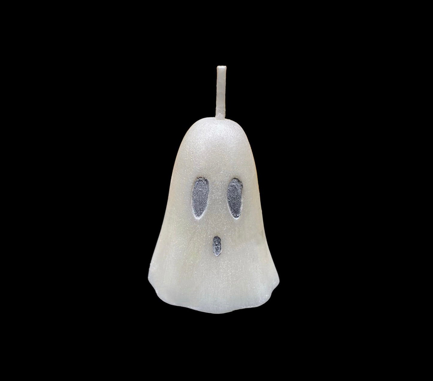 Three Ghost Candles + Haint + Spook + Samhain + Halloween