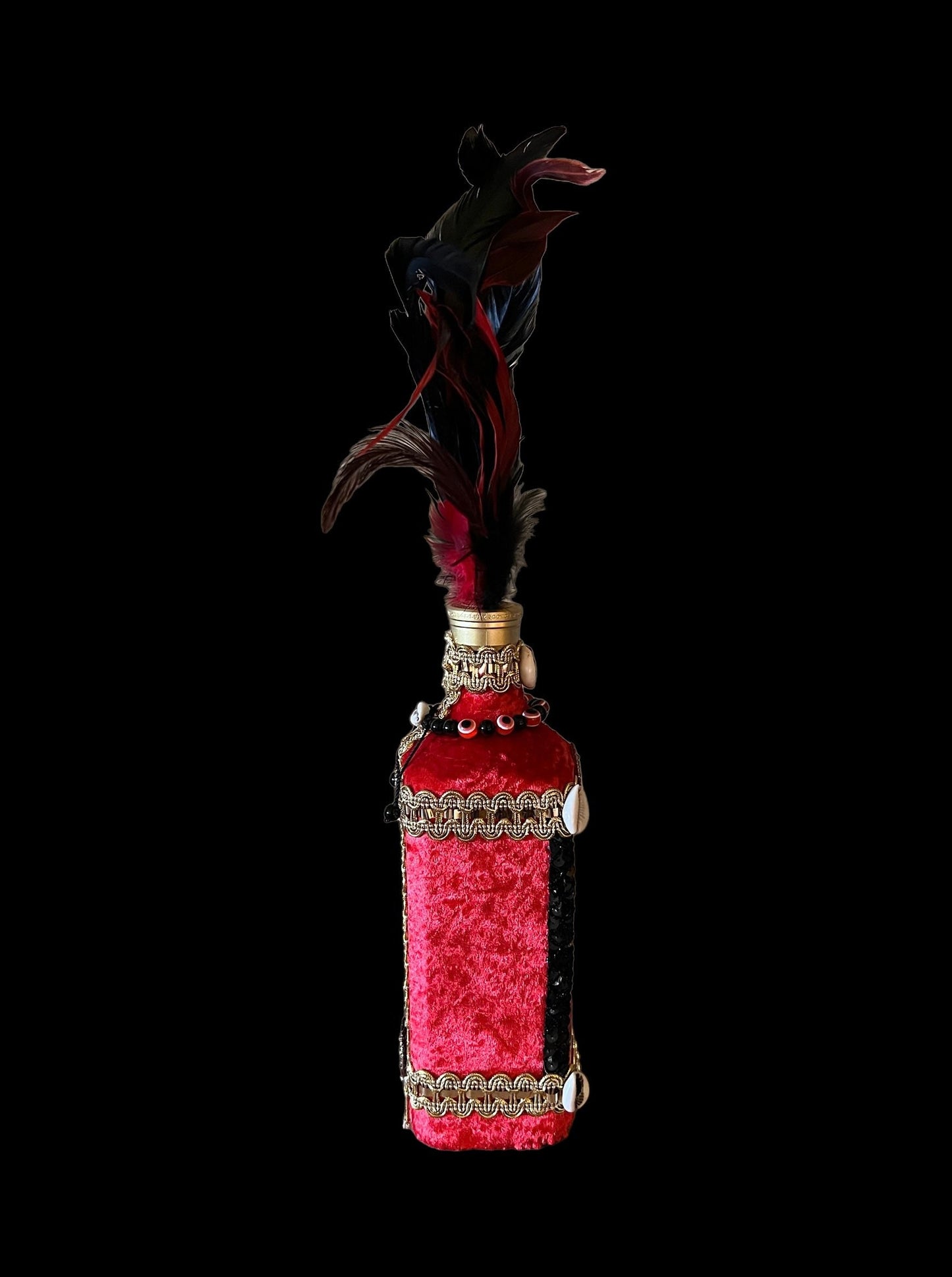 Elegua Boutey + Bottle + Esu + Blessed + Made by Lukumi & Haitian Vodou Initiate + Spiritual Art + One of a Kind