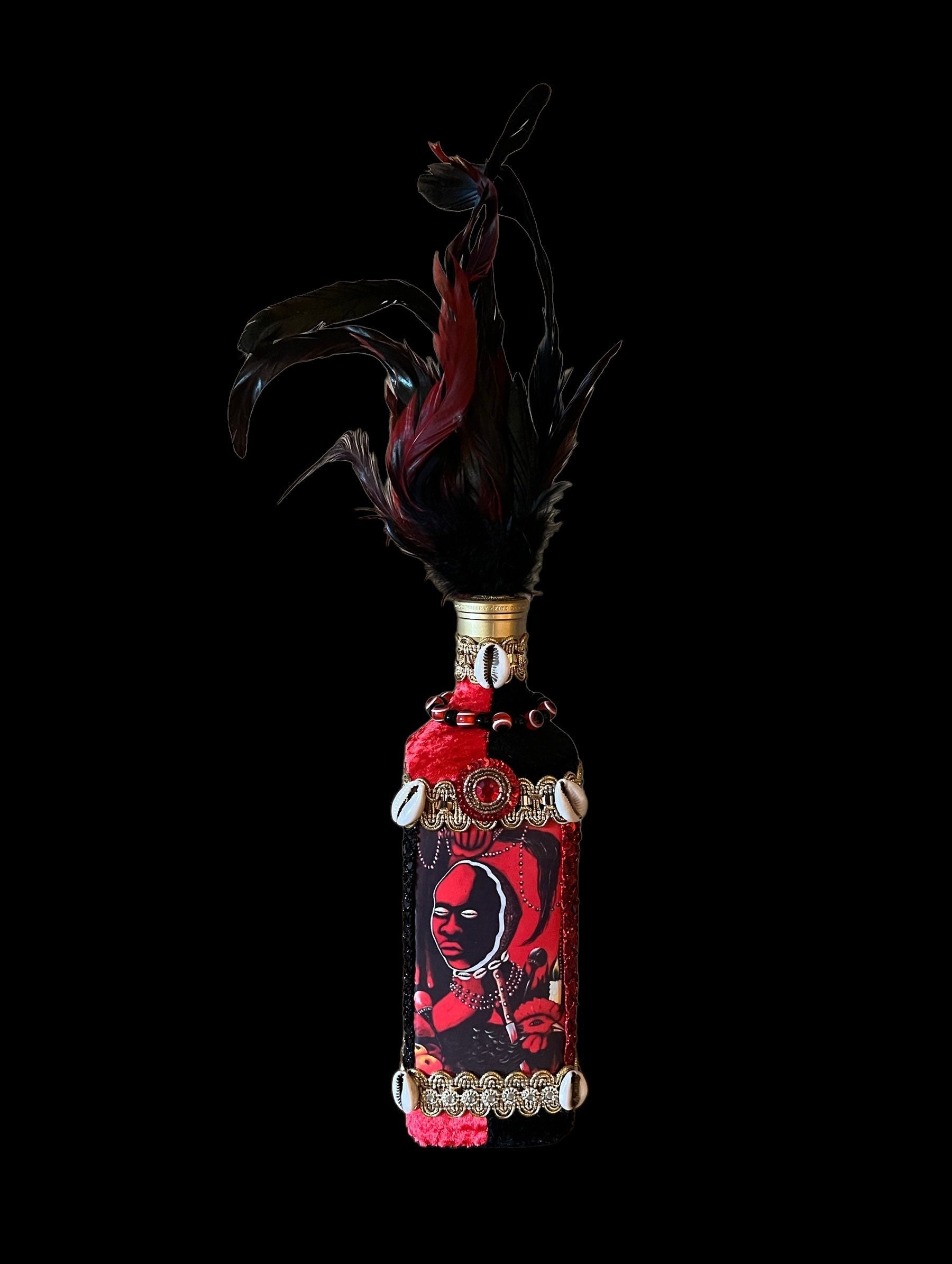 Elegua Boutey + Bottle + Esu + Blessed + Made by Lukumi & Haitian Vodou Initiate + Spiritual Art + One of a Kind
