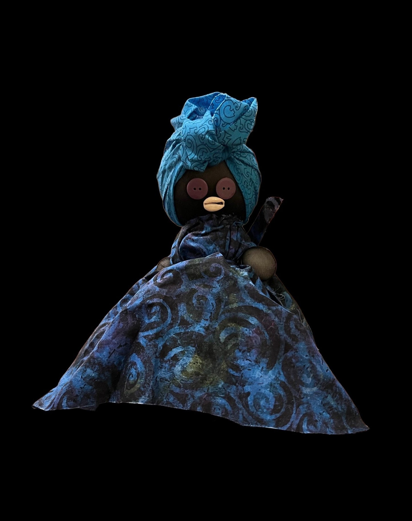 Big Mama Dollie + Spirit Doll + Blessed + Protection + Hoodoo + Conjure + JuJu + Handcrafted + La Madama