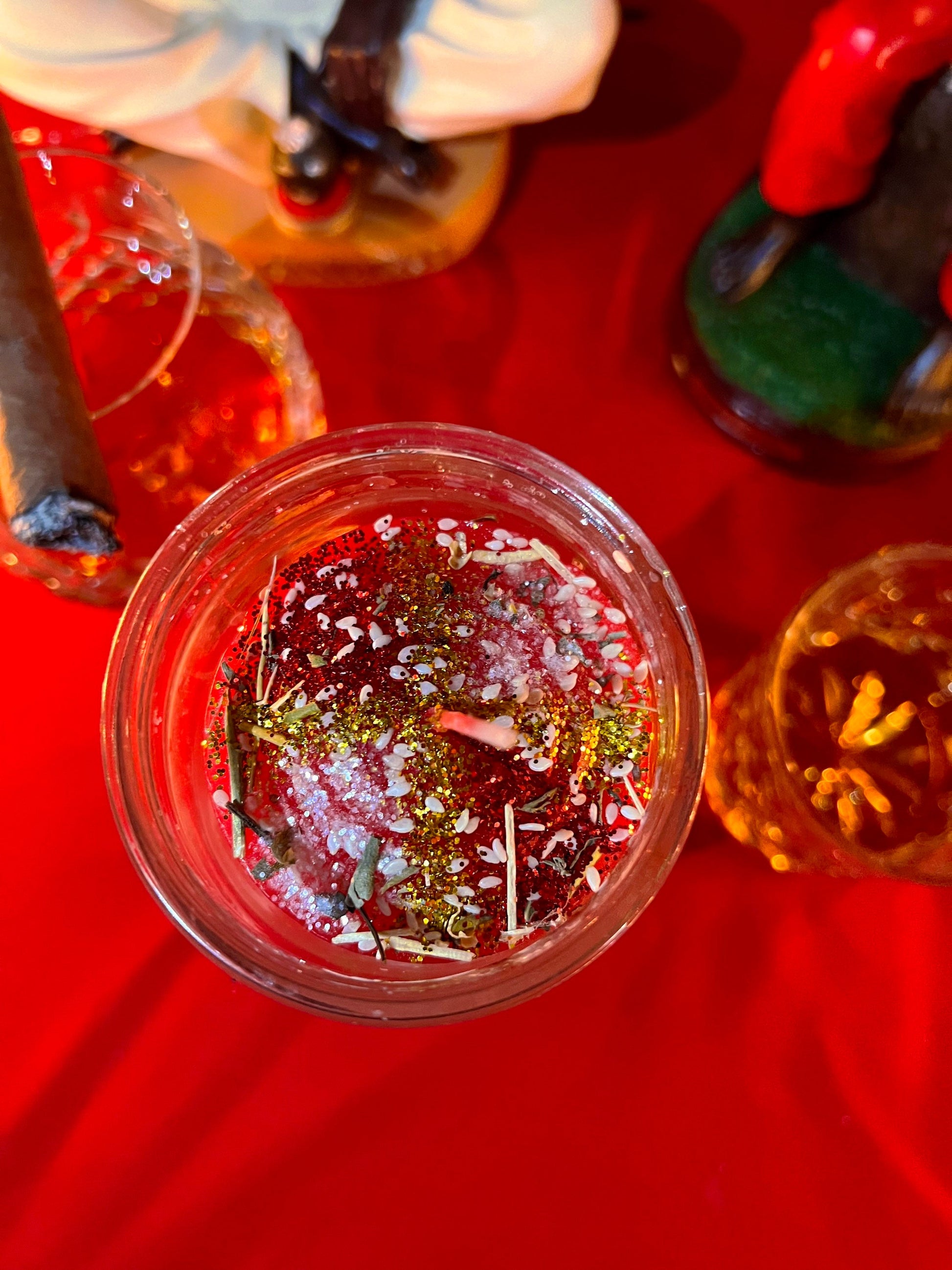 Papa Candelo Cedife Hand-Carved Candle + Saint Charles Borromeo + Luck + Money + Protection + Wisdom + Healing + Breaking Hexes + San Carlos