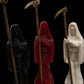 Santa Muerte Statue with Scythe + Baptized + Fixed + Made in Mexico
