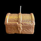 Loadable Treasure Chest Candle + Wishes + Prosperity