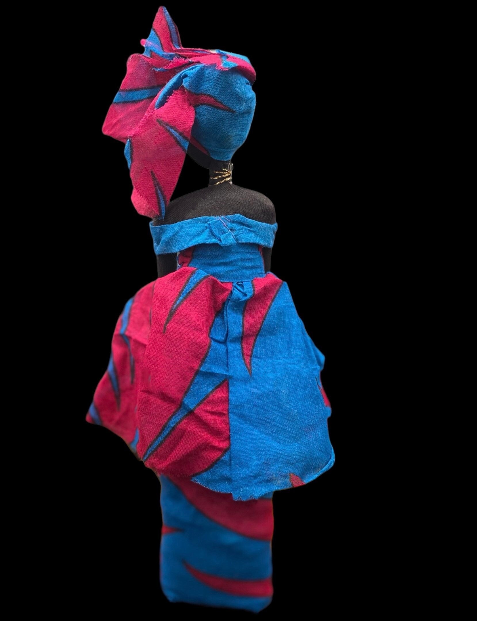 Blue Lingeer Doll + Africa + Senegal + Altar Dollie + La Sirene + Yemaya