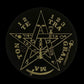 Stone Tetragrammaton Altar Tile + Ritually Cleansed & Charged + Ceremonial Magick + Sorcery + Necromancy + Pentagram of Solomon
