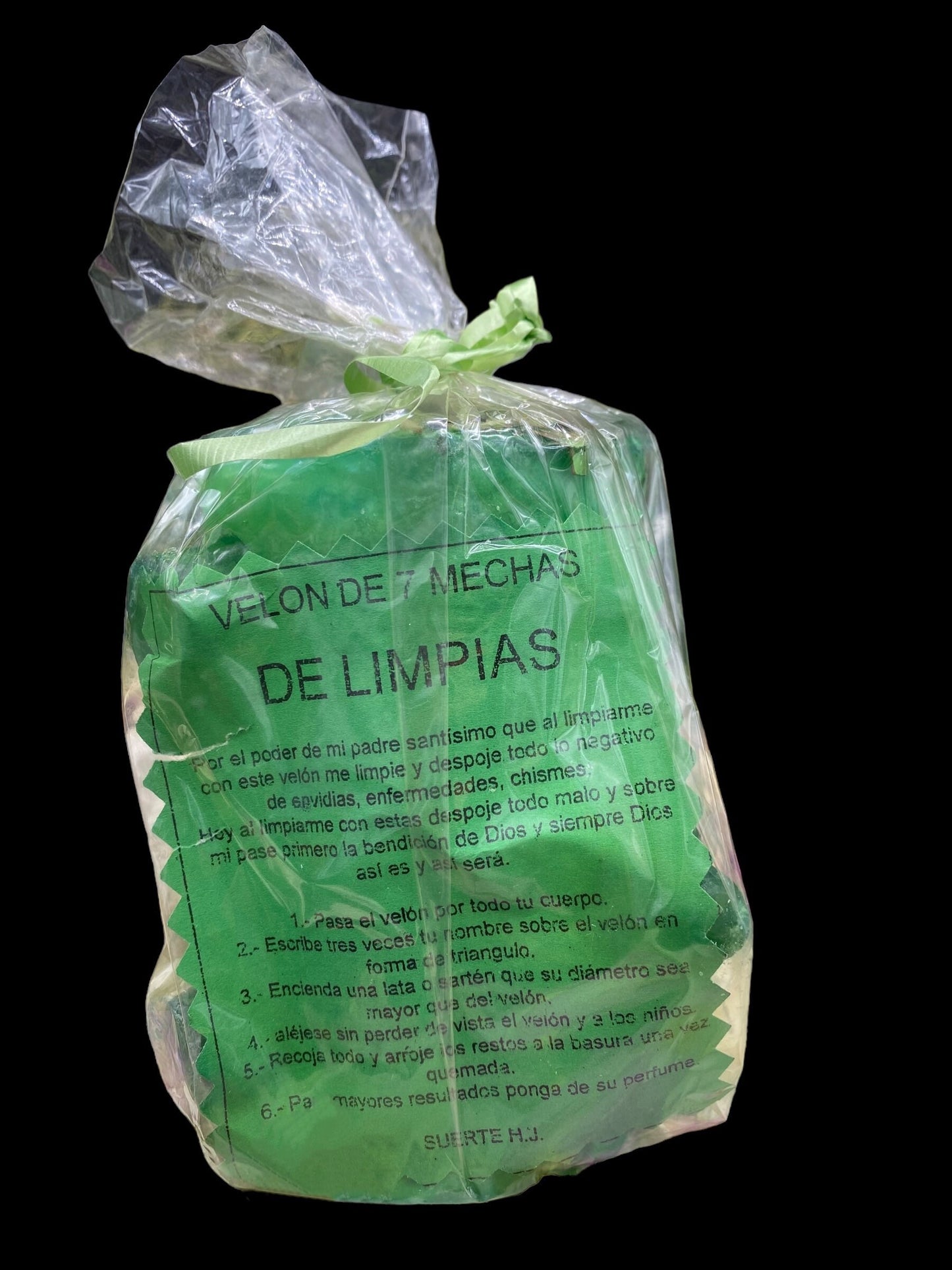 Cleansing Candle + Limpia + 7 Mechas + Made in Mexico
