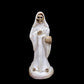 Santa Muerte Blanca Justicia / Justice Statue + Baptized + Blessed + Fixed + Made in Mexico