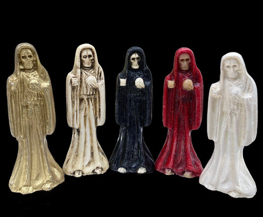 Santa Muerte Statue 2.5” + Fixed + Made in Mexico