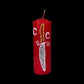 Papa Candelo Cedife Hand-Carved Candle + Saint Charles Borromeo + Luck + Money + Protection + Wisdom + Healing + Breaking Hexes + San Carlos