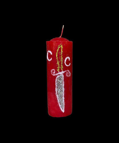 Papa Candelo Cedife Hand-Carved Candle + Saint Charles Borromeo + Luck + Money + Protection + Wisdom + Healing + Breaking Hexes + San Carlos