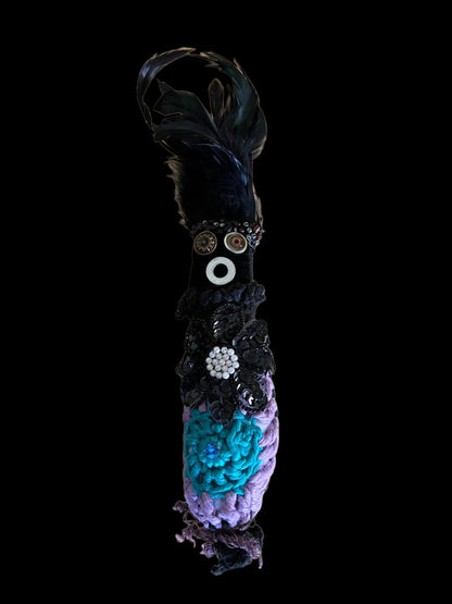 Handcrafted New Orleans Voodoo Doll + JuJu + Cleansed and Blessed + Poppet + Sells for More in Galleries! + Vodou