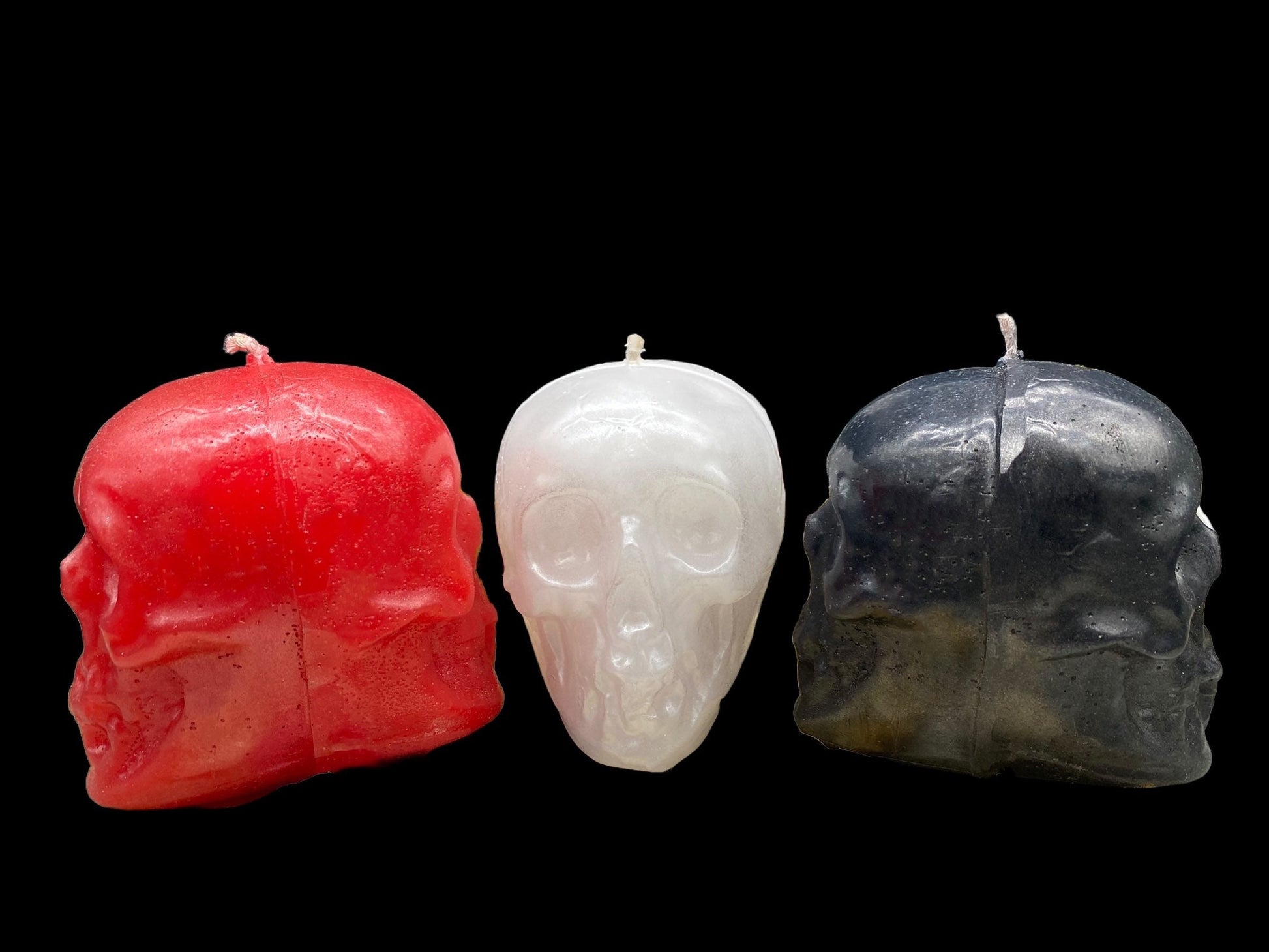 Two-Faced Skull Candle + Backstabber + Gossiper + Undecided + Of Two Minds