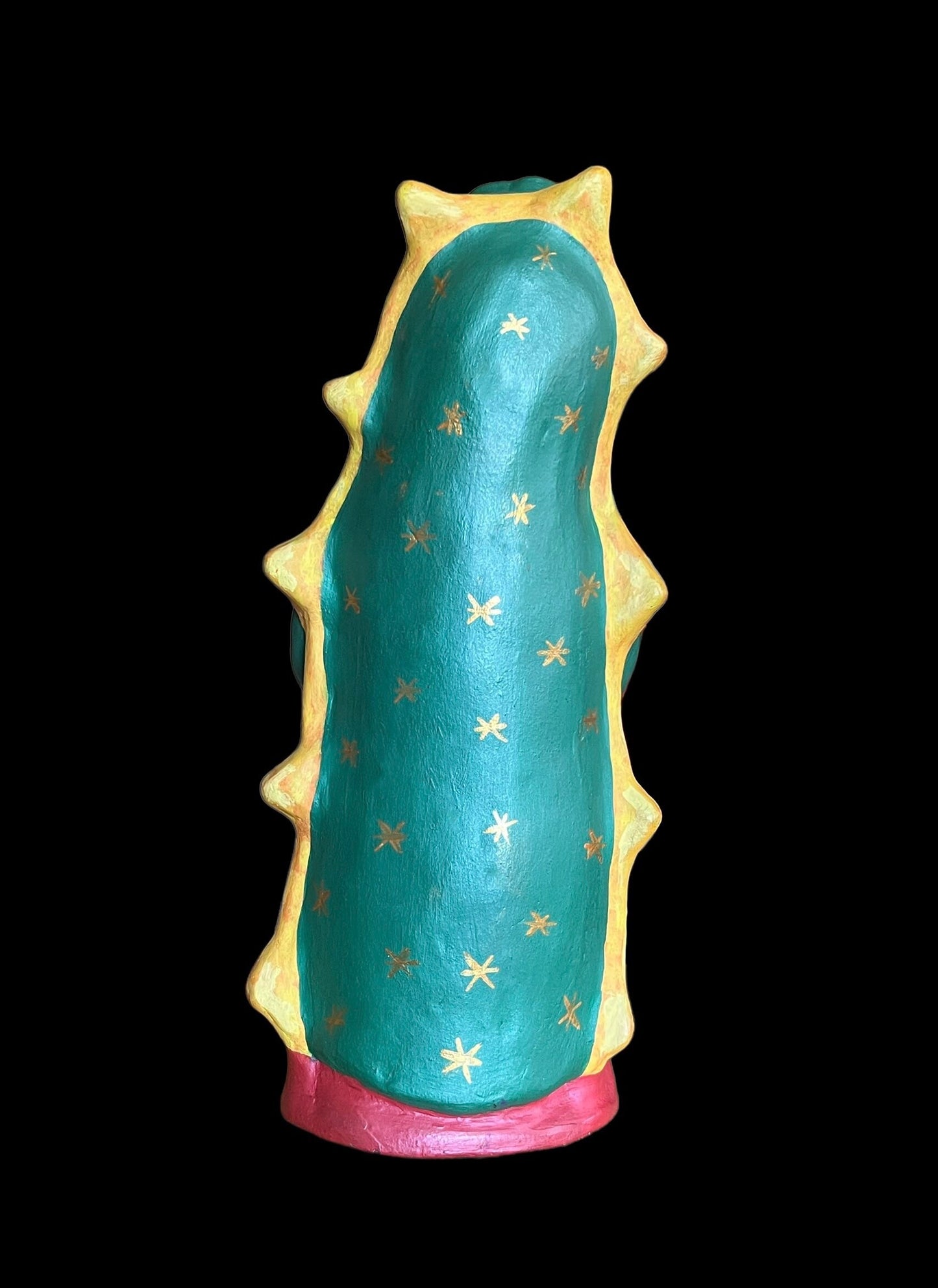 Virgen de Guadalupe Statue + Tonantzin + Blessed + Traditionally Handcrafted from Mexican Clay + One of a Kind + La India + Hecho en Mexico
