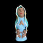 Virgen de Guadalupe Statue + Tonantzin + Blessed + Traditionally Handcrafted from Mexican Clay + One of a Kind + La India + Hecho en Mexico