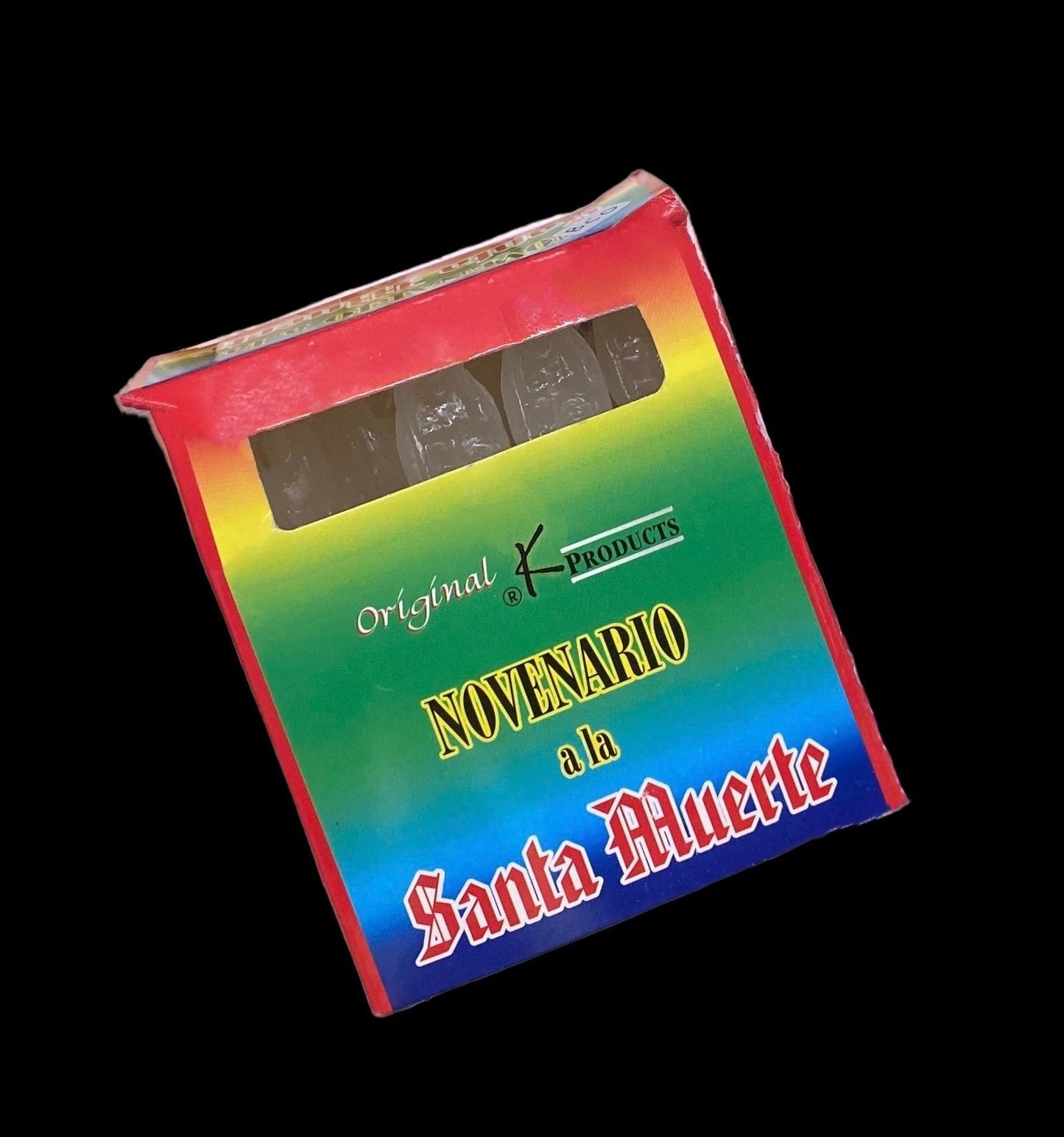 Santa Muerte Blanca Novena Candles+ Made in Mexico