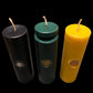 Loadable Pillar Candle with Imprint + 24K Gold + Sterling Silver + 6” x 2”
