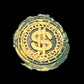 Loadable Pillar Candle with Imprint + 24K Gold + Sterling Silver + 4” x 3”