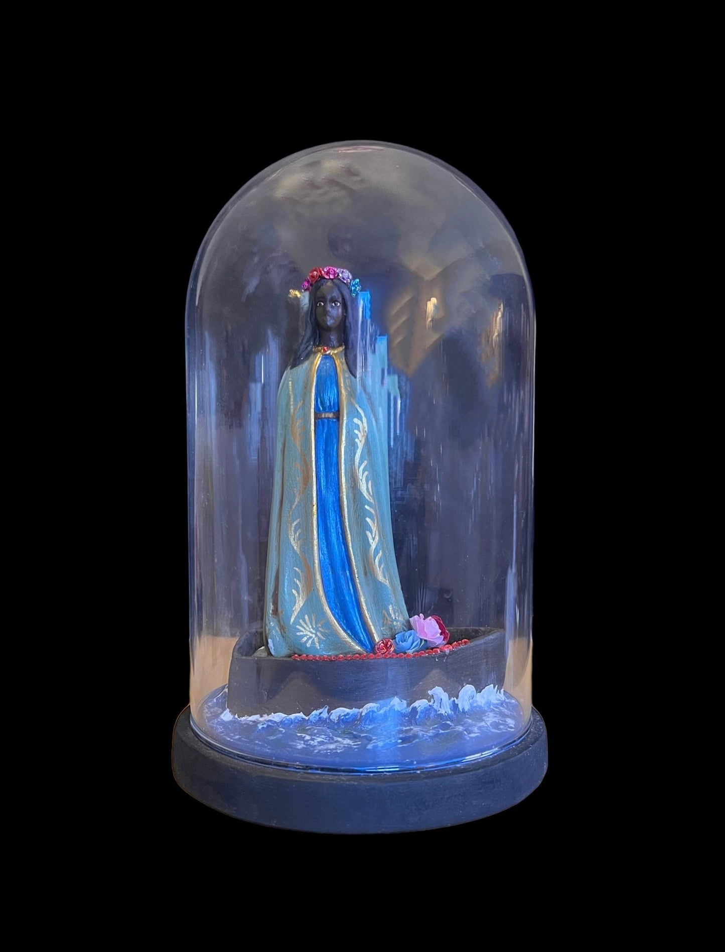 Saint Sarah Statue + Sara-la-Kâli + Romani + Gypsy + One of a Kind + Handcrafted + Made by Lukumi & Haitian Vodou Initiate