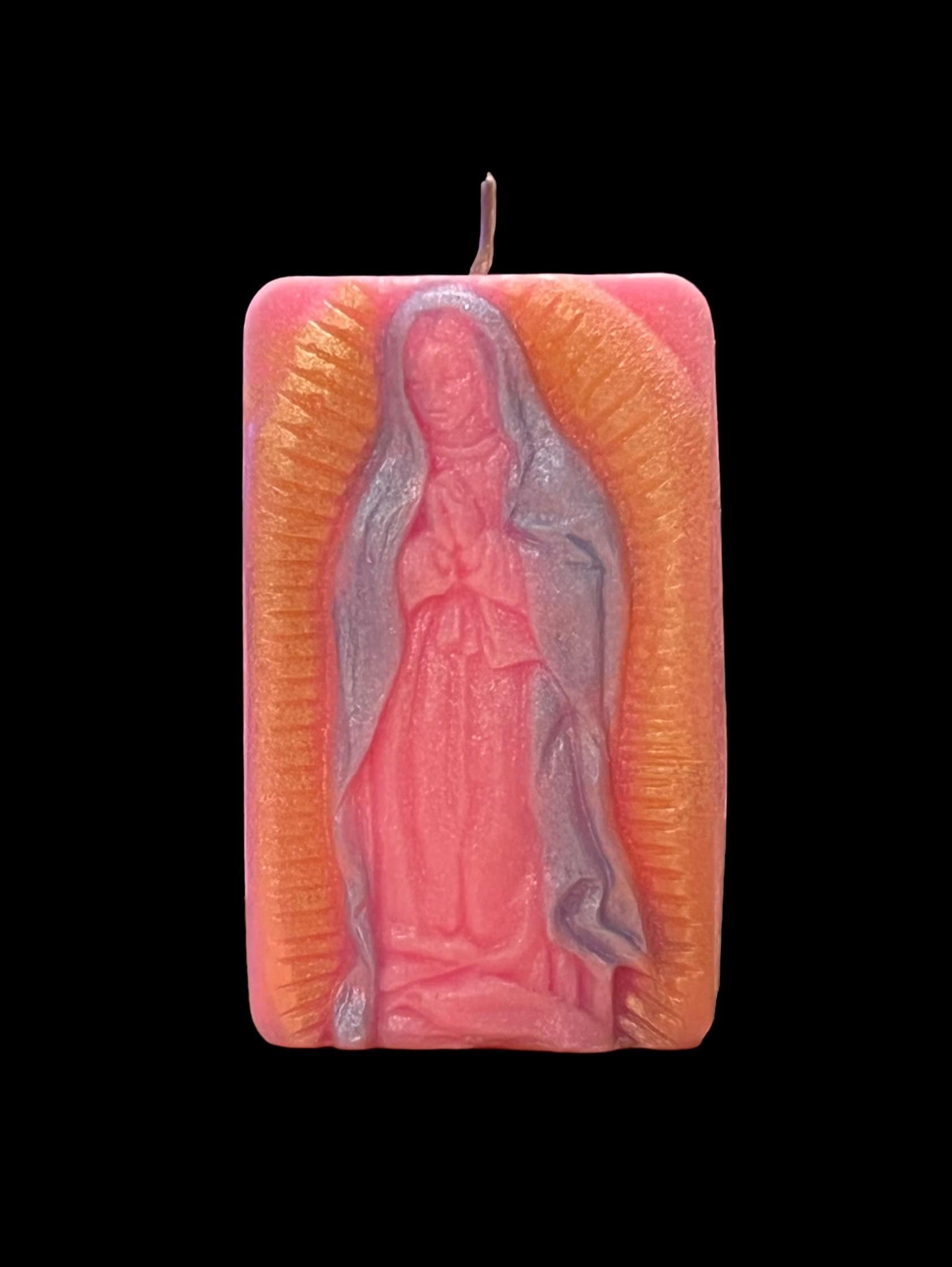 Virgen de Guadalupe Candle + La India + Tonantzin + Guadalupana