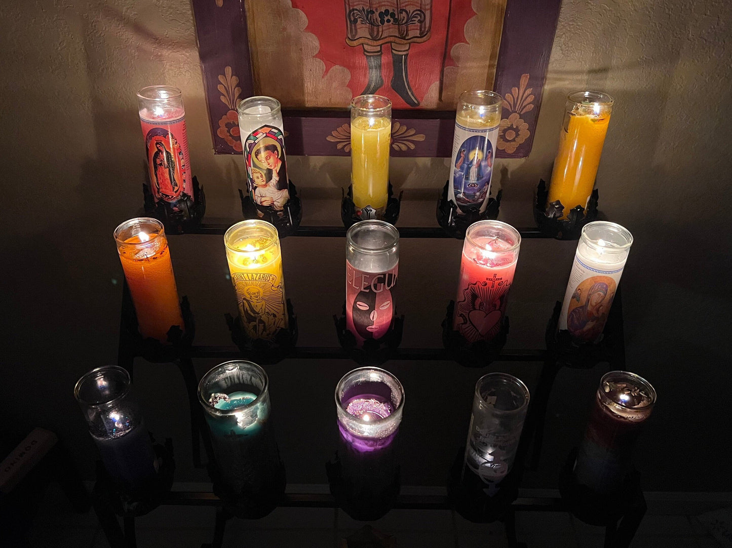 Fixed Conjure Vigil Candles + Hoodoo + Rootwork + Vodou + Santeria