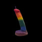 Rainbow Penis Candle + LGBTQI Pride + Gay + Passion + Sex + Casual Encounters + Queer + Bisexual