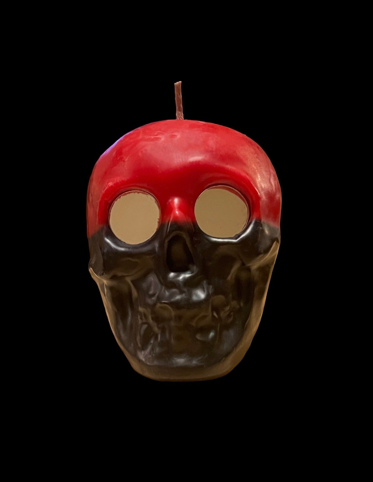 Reversing Skull Candle with Mirror Eyes + Revealing + Mirror Work + Elegua + Papa Legba New Orleans + Esu + Baron del Cemeterio + Met Kalfou