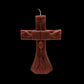 Crucifix Candle + Cross + Hoodoo + Conjure + Divine Assistance