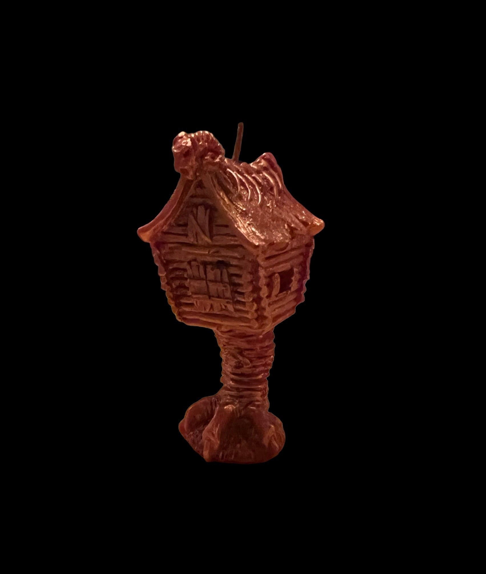 Baba Yaga Hut Candle + Witch + Witchcraft