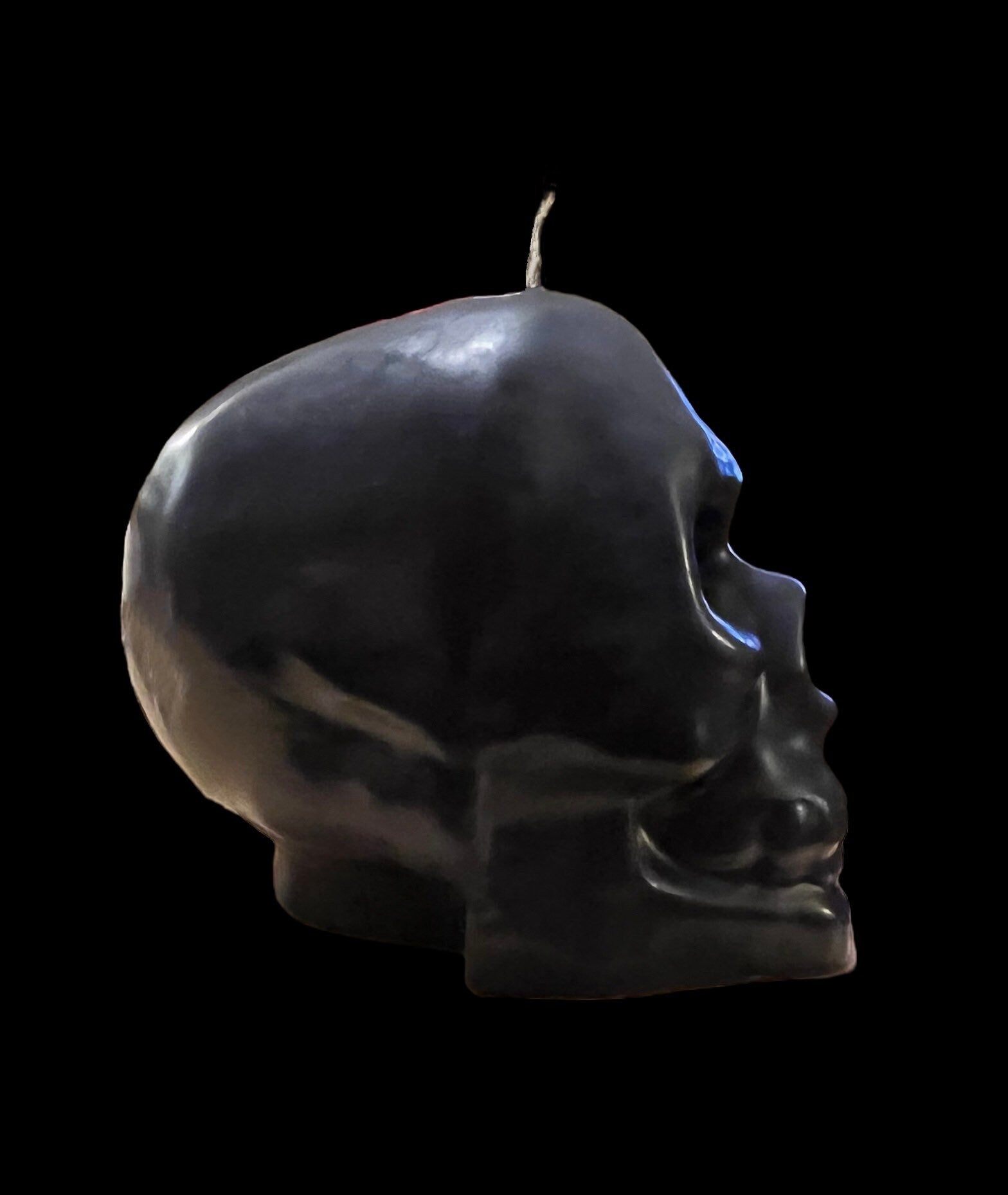 Large Uncrossing Skull Candle + Desenvolvimiento